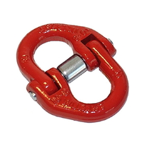 Hammer lock 10mm Chain Connecting link for Winch Cable Rope Hook Red