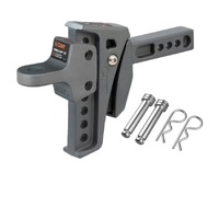 CURT Rebellion XD ShockDrop square Towing Hitch kit 50mm ball 3500kg