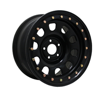 4x4 wheel 4WD rim imitation bead lock 16X8 suits Patrol/80 series/Hilux 6x139.7 black D holes Dynamic
