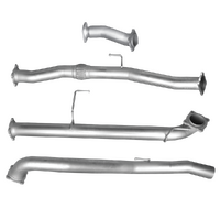 Hulk Stainless Steel Exhaust Kit - Isuzu D-Max TR 3.0L 11/2016> DPF Back