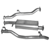 Hulk Stainless Steel Exhaust Kit - Toyota LandCruiser 79 Series Single & Dual Cab 4.5L V8 2016> - DPF BACK