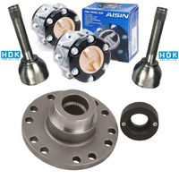 Part Time 4wd Conversion kit Heavy Duty With AISIN HUBS fits Toyota 80 Series 