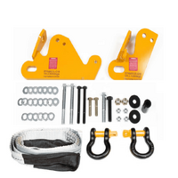 Recovery Tow Point Kit for VW Amarok With Equalizer Strap and shackles 