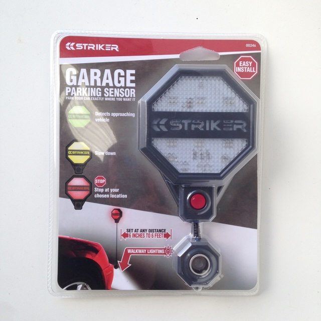 CICMOD Car Parking Sensor Safe Light Parking System Assist Distance Stop Aid Guide Sensor for Home Garage 