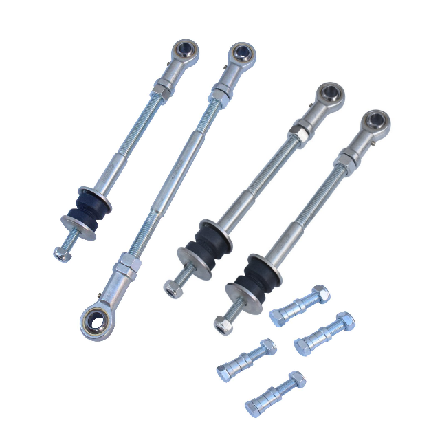 Front & Rear H/Duty extended sway bar link kit fits Nissan Patrol GU