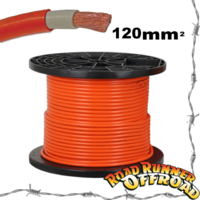 120mm2 Heavy Duty 4x4 4WD Battery Winch Wiring Cable Double Insulated Flex Welding