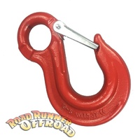5.3t 13mm Large Winch sling Recovery Hook Red G80 for Nissan Patrol GQ GU 4x4 comp truck Winch challenge