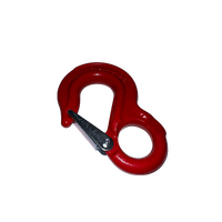 5.3t 13mm Large Winch sling Recovery Hook Red G80 for Nissan Patrol GQ Y60 GU Y61 4x4 comp truck Winch challenge