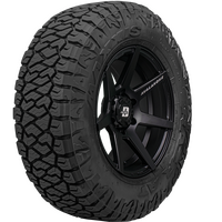 1X fitted rim tyre combo Steel D holes black 16x8 0P with 255/70R16 Maxxis Razr All Terrain AT811