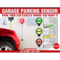 STRIKER Ultrasonic Parking Sensor for Home Garage Car Carport Shed