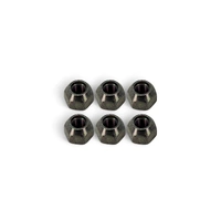 Genuine Nissan Open End Black Wheel Nuts Set of 6 to suit Nissan Patrol Y60 GQ Y61 GU