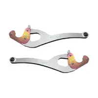 Superior Hyperflex Radius Arms Suitable for Toyota LandCruiser 76/78/79 Series 8/2016 on 7 Inch (175mm) Castor Correction (Curved Style Arms) (Pair) -