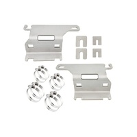 Superior 304 Stainless Steel Remote Reservoir Mount for Nissan Patrol GU Y61 Wagon Rear (Pair) - RESM-A-PTR20-C