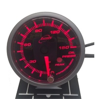 52OPSWLS-P(PSI) -AMBER - Oil pressure Gauge 52mm PSI with audible Alarm
