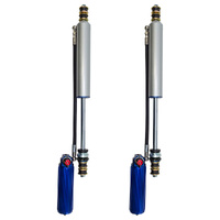 PAIR Superior 3 Way Adjustable 2.5 Monotube Remote Reservoir Shock Front Suitable for Toyota Landcruiser 76/78/79 Series/Nissan Patrol GQ/GU