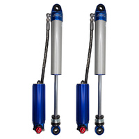 Superior 3 Way Adjustable 2.5 Monotube Remote Reservoir Shock Kit 4" Inch (100mm) Lift Rear for Toyota Landcruiser 76/78/79 Series - TAR6-LC7-4-R