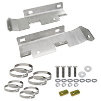 60032 Shock Reservoir Mount  304 Stainless 2.0/2.5 Suitable for Toyota LandCruiser 80 105 series Rear (Pair)