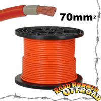 70mm2 Heavy Duty 4x4 4WD Battery Winch Wiring Cable Double Insulated Flex Welding