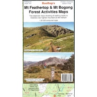 Rooftop Maps Mt Feathertop & Mt Bogong Forest Activities Maps 9781921886324
