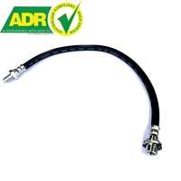 Rubber Extended Brake Line Front Left with ABS for Toyota Landcruiser GXL 105 series 4" 5" inch lift ADR Approved