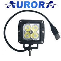 2" compact Square aurora LED work Spot light 4 x 5w 20w