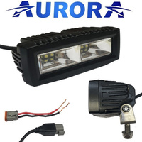 4" Aurora Single Row 5w LED LIGHT BAR Aurora 4 X 5W OSLON Scene 120 Deg