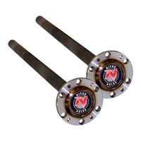 Nitro For Toyota F/F Chromoly 30 Spl Axle Shafts Lc 60 Rr Full Float Only! Cable / E-Loc Ok (Pair) (Non Us Models) Kit