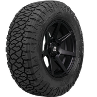 1X fitted rim tyre combo Imitation bead lock tri holes black 16x8 25N with 285/75R16 Maxxis Razr All Terrain AT811