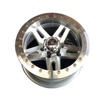 Offroad Alloy Genuine Beadlock Wheel Rim POLISHED 17x9 -30 6x139.7 fits Nissan Patrol GQ/GU