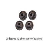 2 degree Rubber Caster Correction bushes for Nissan GQ GU Patrol, Landcruiser 80, 105, 76, 78, 79