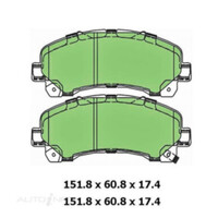 Front Protex Ultra 4WD brake Pads for Isuzu DMAX/MUX RC/RG Colorado