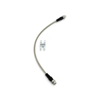 Extended Rear Right  3-4" lift Braided Brake Line Hose Suit Holden RG Colorado / Isuzu D-MAX 2012-2020