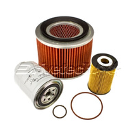 Air Fuel Oil Filter kit for NISSAN GU PATROL Y61 ZD30 Turbo Diesel 5/00-12/2007