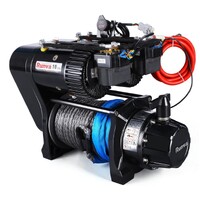 Runva EWS10000 PREMIUM 24 volt winch Synthetic Rope