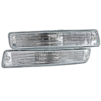 80 Series Front Apron Clear Indicators - Clear Lense