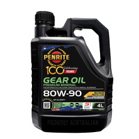 Penrite Gear Oil 80W90 Mineral 4L