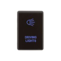 Hulk Push Button Switch - Holden/Isuzu - Driving Light - Blue