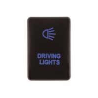 Hulk Push Button Switch - Late Toyota - Driving Light - Blue
