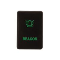 Hulk Push Button Switch - Late Toyota - Beacon - Green