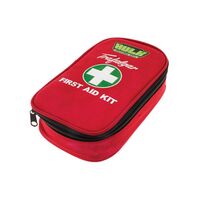 Personal Vehicle First Aid Kit  Soft Red Durable Case