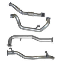 Hulk Stainless Steel Exhaust Kit - Toyota LandCruiser 79 Series 4.5L V8 2 DR Cab Chassis