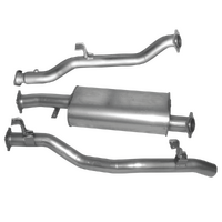 Hulk Stainless Steel Exhaust Kit - Toyota LandCruiser 79 Series Single & Dual Cab 4.5L V8 2016> - DPF BACK