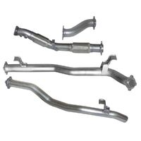 Hulk Stainless Steel Exhaust Kit Toy L'Cruiser 76S 4.5L Wagon V8 03/2007-06/2016