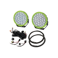 Hulk 9' Round LED Driving Light Kit with Interchangeable Bezels