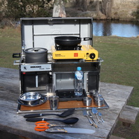 Kookabox Portable Outdoor Camp Kitchen conveniently enjoy the outdoor lifestyle with Kookabox