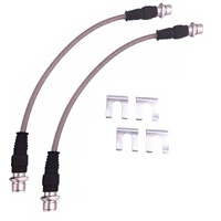 Extended Braided Brake Lines Hoses Kit Front for Toyota Hilux KUN26 2" inch Lift ADR Approved