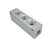 5 Port 1/4" BSP Air Manifold Block – Diff Lock, Free Spool & Breather Setup