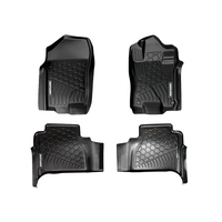 MUDTAMER Floor Mats (Full Set) to suit Nissan Navara NP300 Manual 2014+