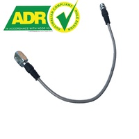 Braided Extended Brake Line Front ABS fits Nissan Patrol GU Y61 3" 4" 5" inch lift ADR Approved