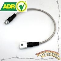 Braided Extended Brake Line Front for Nissan Patrol GQ Y60 GU Y61 Ford Maverick 2" 3" 4" 5" inch lift ADR Approved